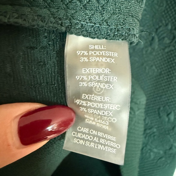 Calvin Klein Dark Green Sheath Dress - Picture 4 of 5